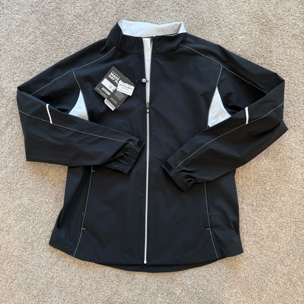 Women’s Footjoy Hydrolite Golf Rain Jacket Black $190